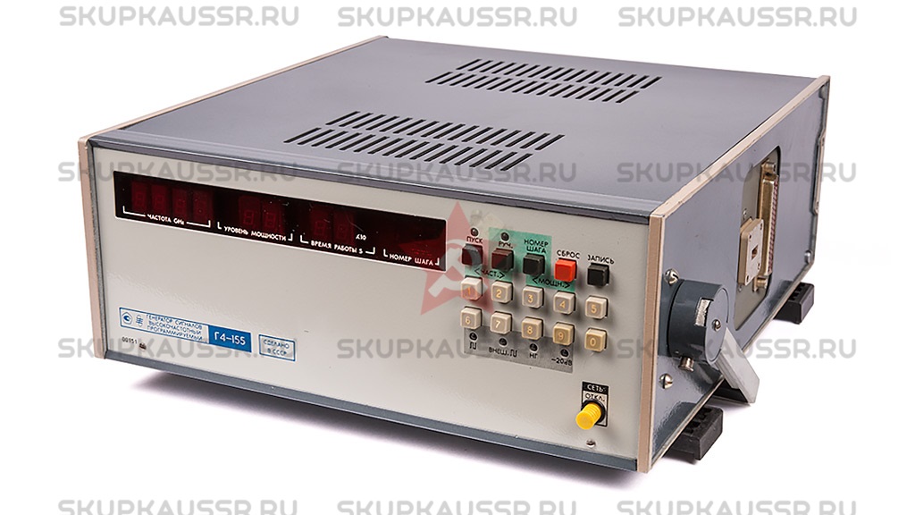 Купим Г4-155. Скупка радиодеталей "СССР". Покупаем Каталог радиодеталей>ПРИБОРЫ И БЛОКИ>ГЕНЕРАТОРЫ в Москве и по всей России.