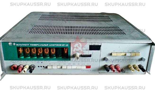 Купим В7-23. Скупка радиодеталей "СССР". Покупаем Каталог радиодеталей>ПРИБОРЫ И БЛОКИ>ВОЛЬТМЕТРЫ в Москве и по всей России.
